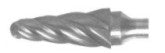 3/8" x 1-1/8"  SL-3NF Conical Radius End Shear Cut Cobalt Burs