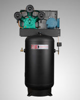 5 HP 80 Gallons Double Stage Vertical Electric Industrial Air Compressor - Airtek
