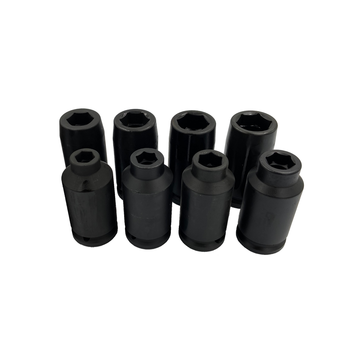 3/4 inch Drive Impact Socket Set Long with 2 4-point sockets - 21 pc M ...