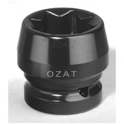 1" drive x 1-3/4" 8-point Regular Impact Socket - Airtek