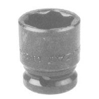 1/2" drive x 11/16" Surface Drive Regular Impact Socket - Airtek