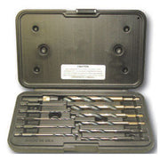 1/16, 3/32, 1/8, 5/32, 3/16, 7/32, 1/4, 5/16, 3/8, 7/16, 1/2" & QR Adapter - Mechanic Length Quick Release 1/4 Shank Drills Sets - Airtek