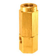 1/2" F Vertical Threaded Check Valve - Airtek