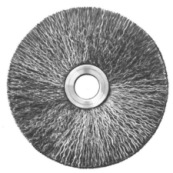 Brosses métalliques circulaires à centre métallique